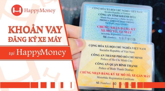khoản vay bằng đăng ký xe máy
