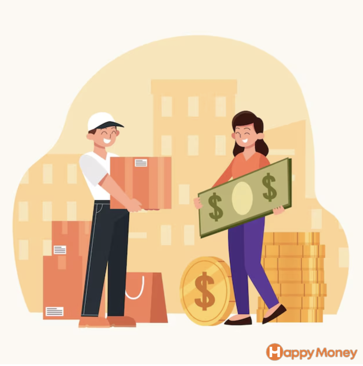 4 bước vay cầm cố tại happy money